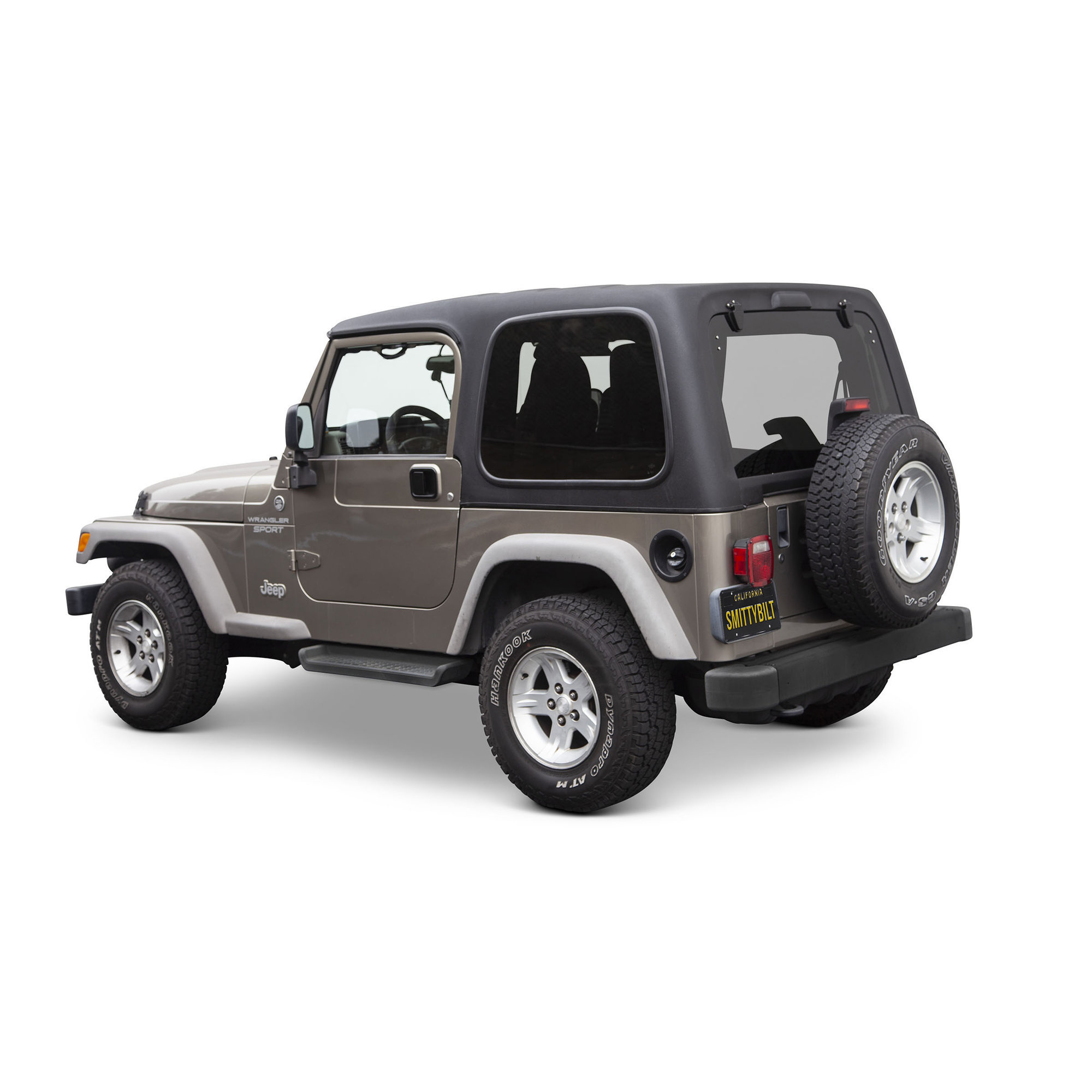 Smittybilt 619701 1-Piece Hardtop without Upper Doors for 97-06 Jeep  Wrangler TJ | Quadratec