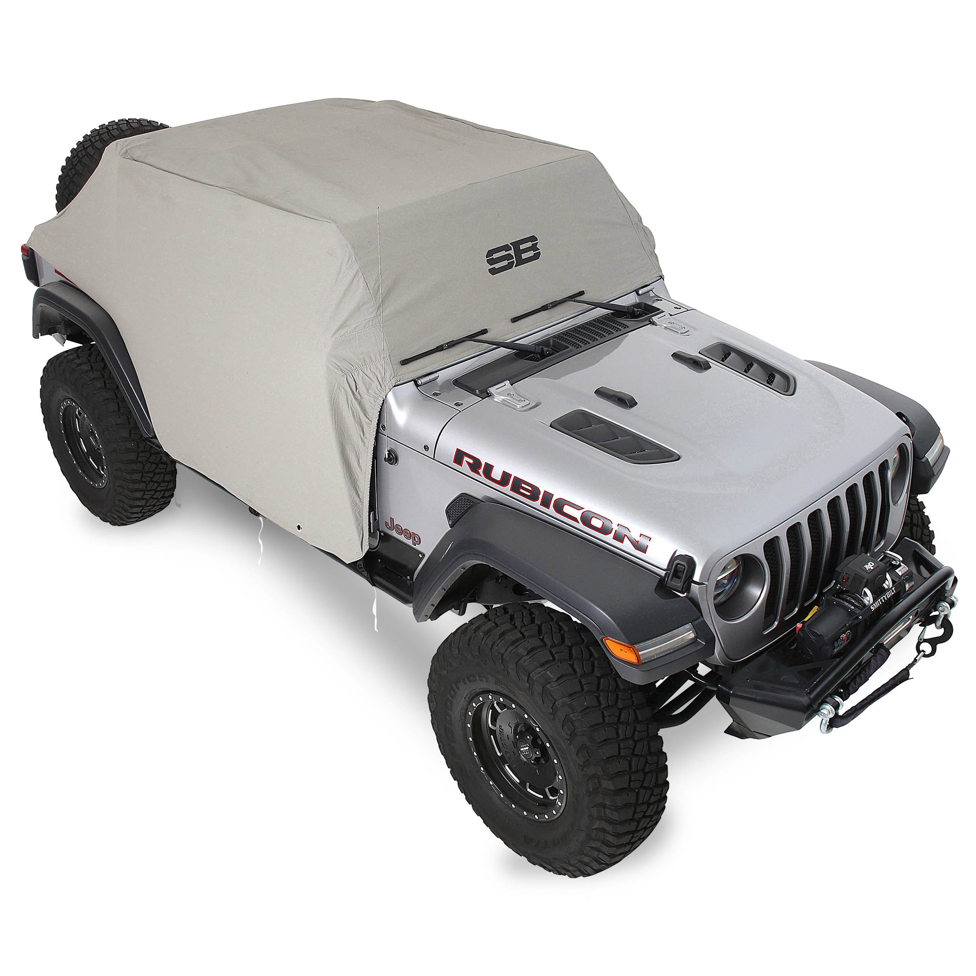 Smittybilt 1071 Cab Cover for 18-23 Jeep Wrangler JL Unlimited | Quadratec
