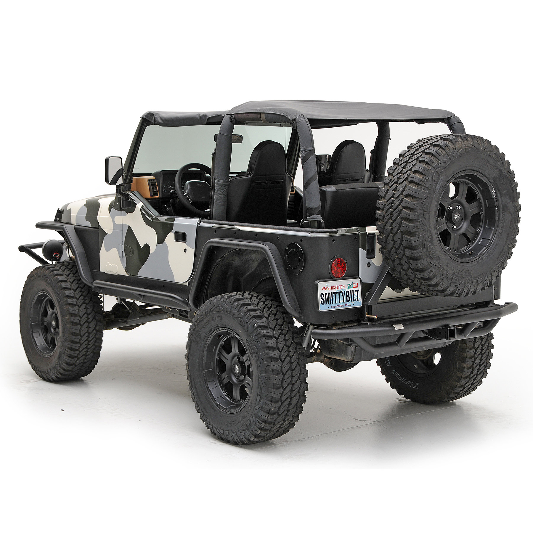 Smittybilt Rear SRC Bumper with 2