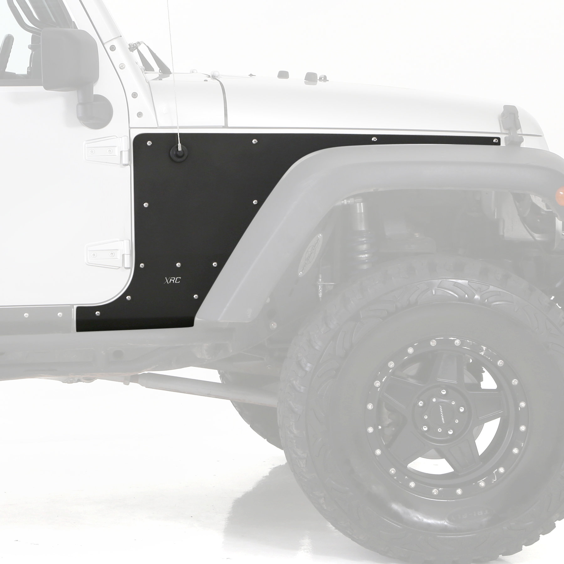 Smittybilt 76980 XRC Gen2 Body Armor Front Fender Skins for 07-18 Jeep  Wrangler & Wrangler Unlimited JK | Quadratec