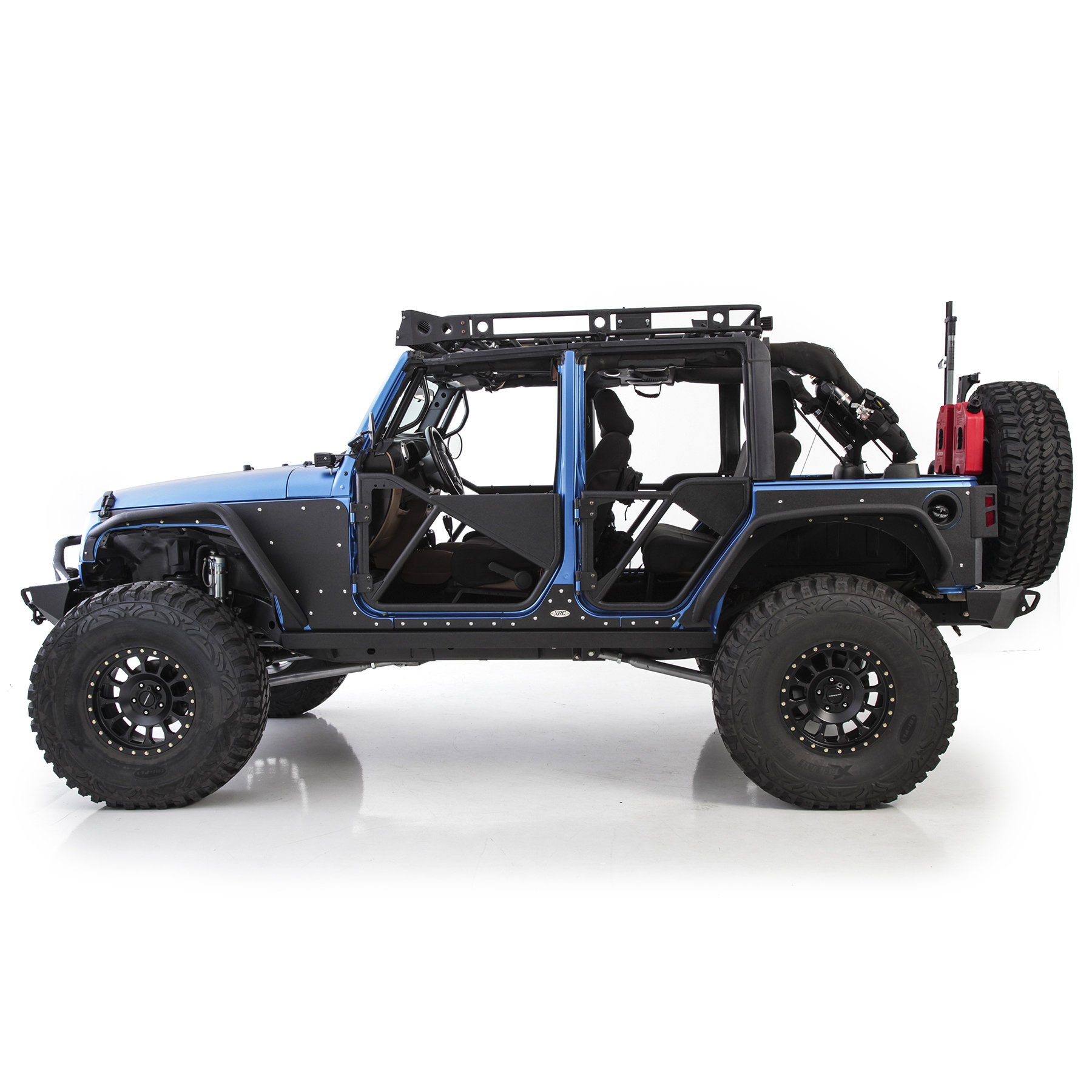 Smittybilt 76982 XRC Gen2 Rear Body Armor Skins for 07-18 Jeep Wrangler  Unlimited JK 4 Door | Quadratec