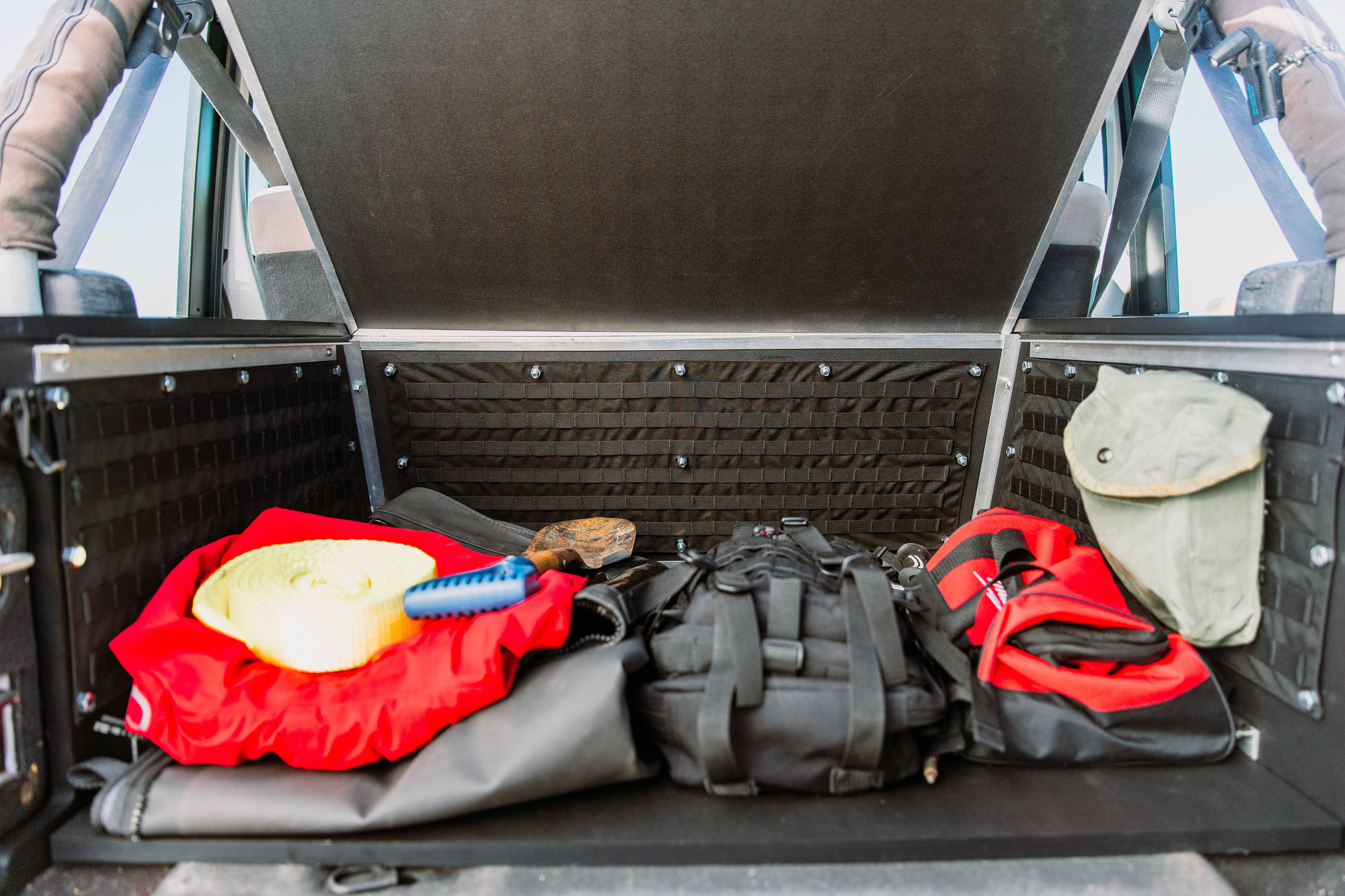 Squadbox Rear Cargo Storage System for 1821 Jeep Wrangler JL Unlimited