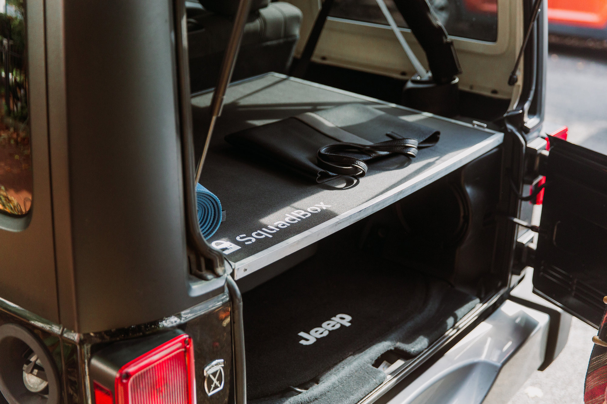 Squadbox Rear Cargo Storage System for 18-21 Jeep Wrangler JL Unlimited |  Quadratec