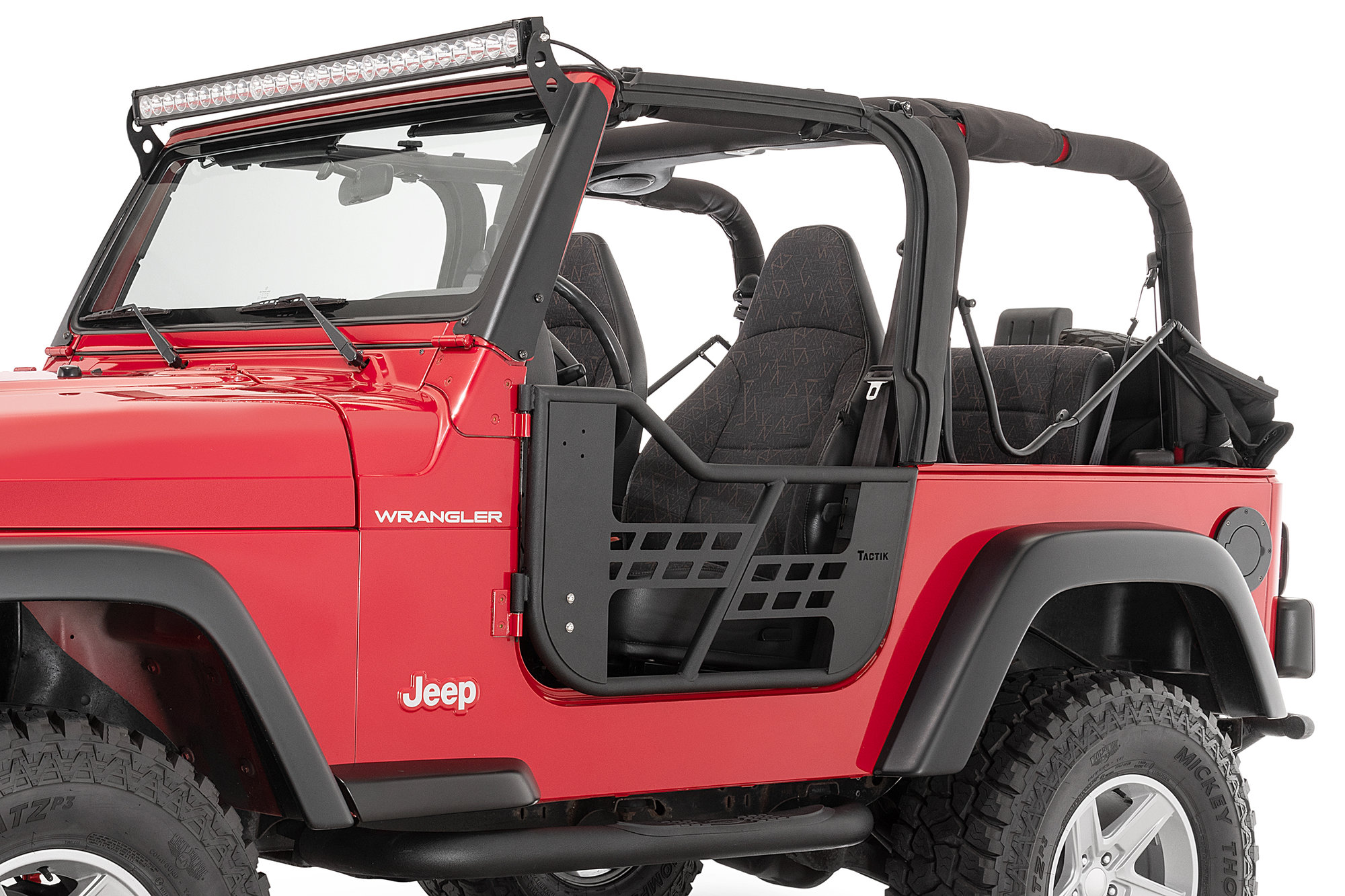 TACTIK Tube Doors for 97-06 Jeep Wrangler TJ