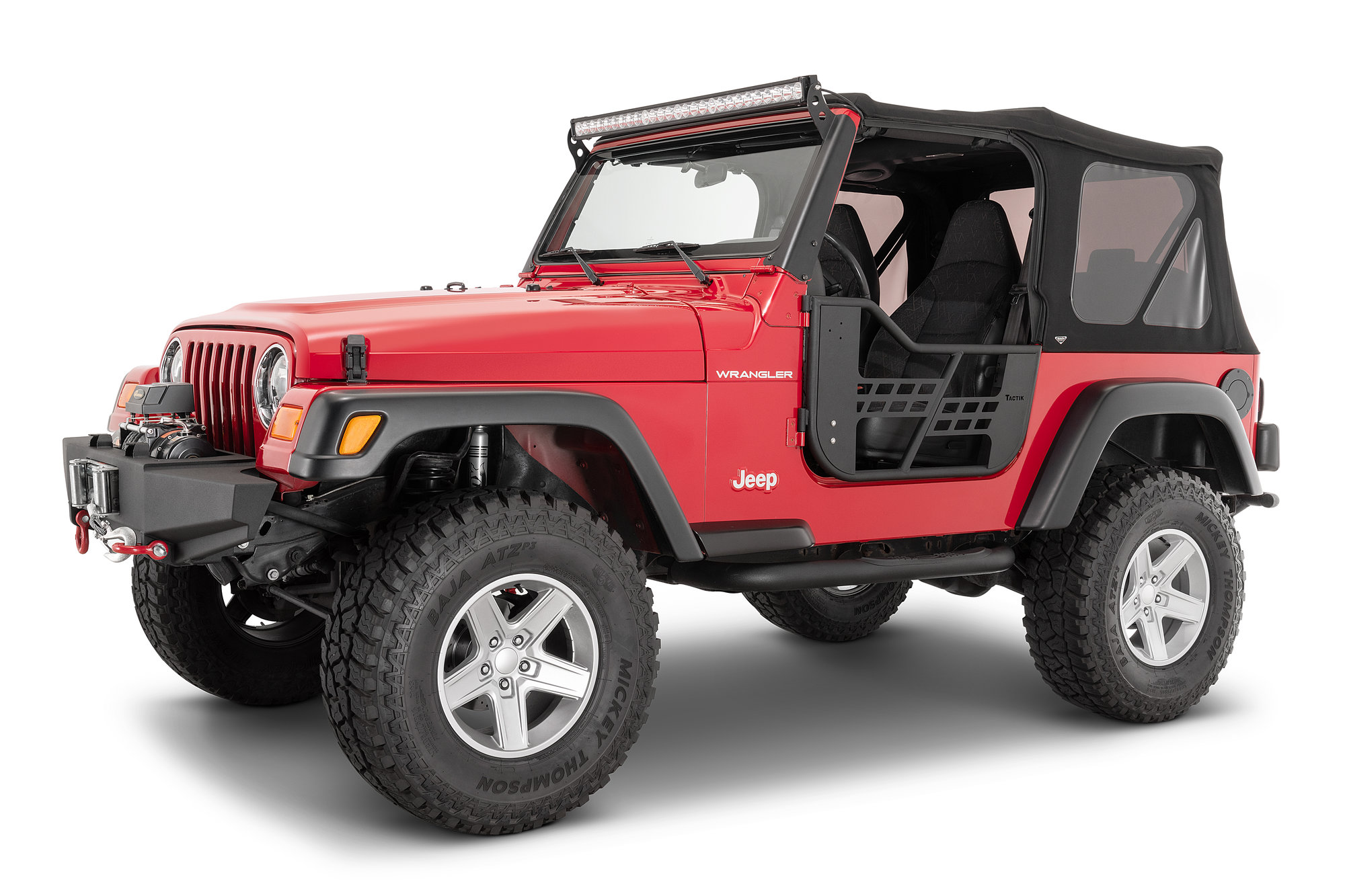 TACTIK Tube Doors for 97-06 Jeep Wrangler TJ