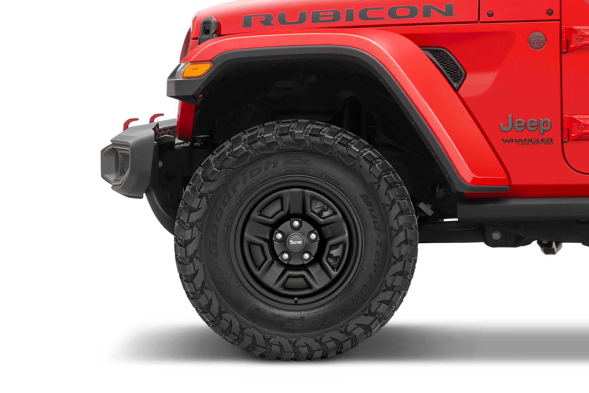 TACTIK 5 Spoke Classic Wheel in 17x9 with  Backspace for 07-23 Jeep  Wrangler JL, JK and Gladiator JT | Quadratec