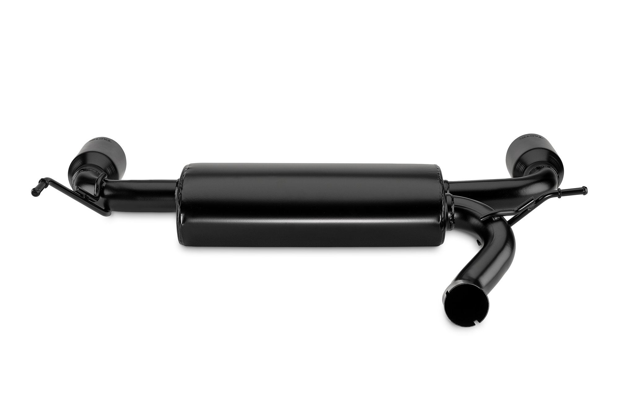 TACTIK 176131010 Axle Back Exhaust for 0718 Jeep Wrangler JK Quadratec