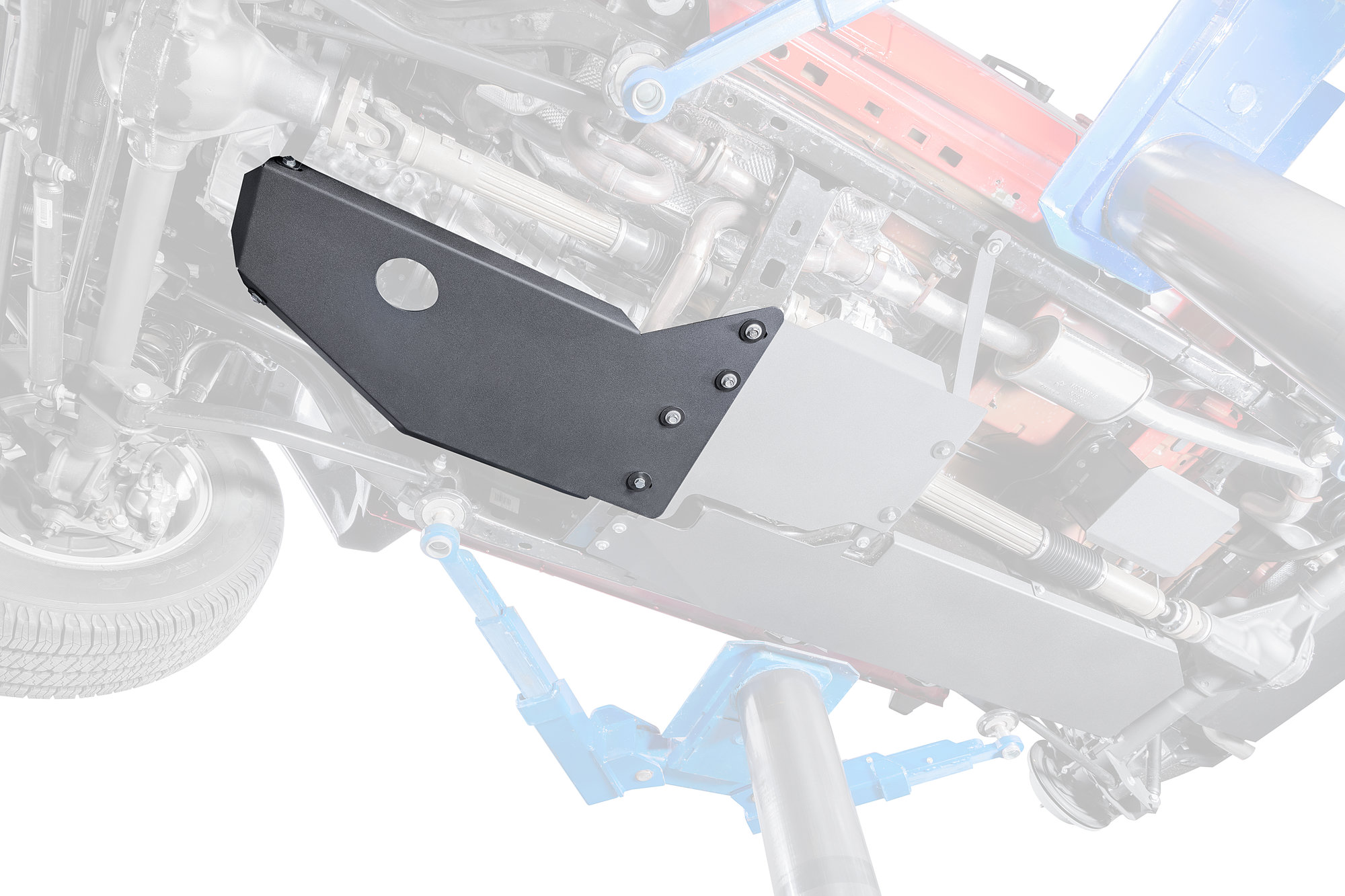 TACTIK 3mm Oil Pan Skid Plate for 1218 Jeep Wrangler JK Quadratec