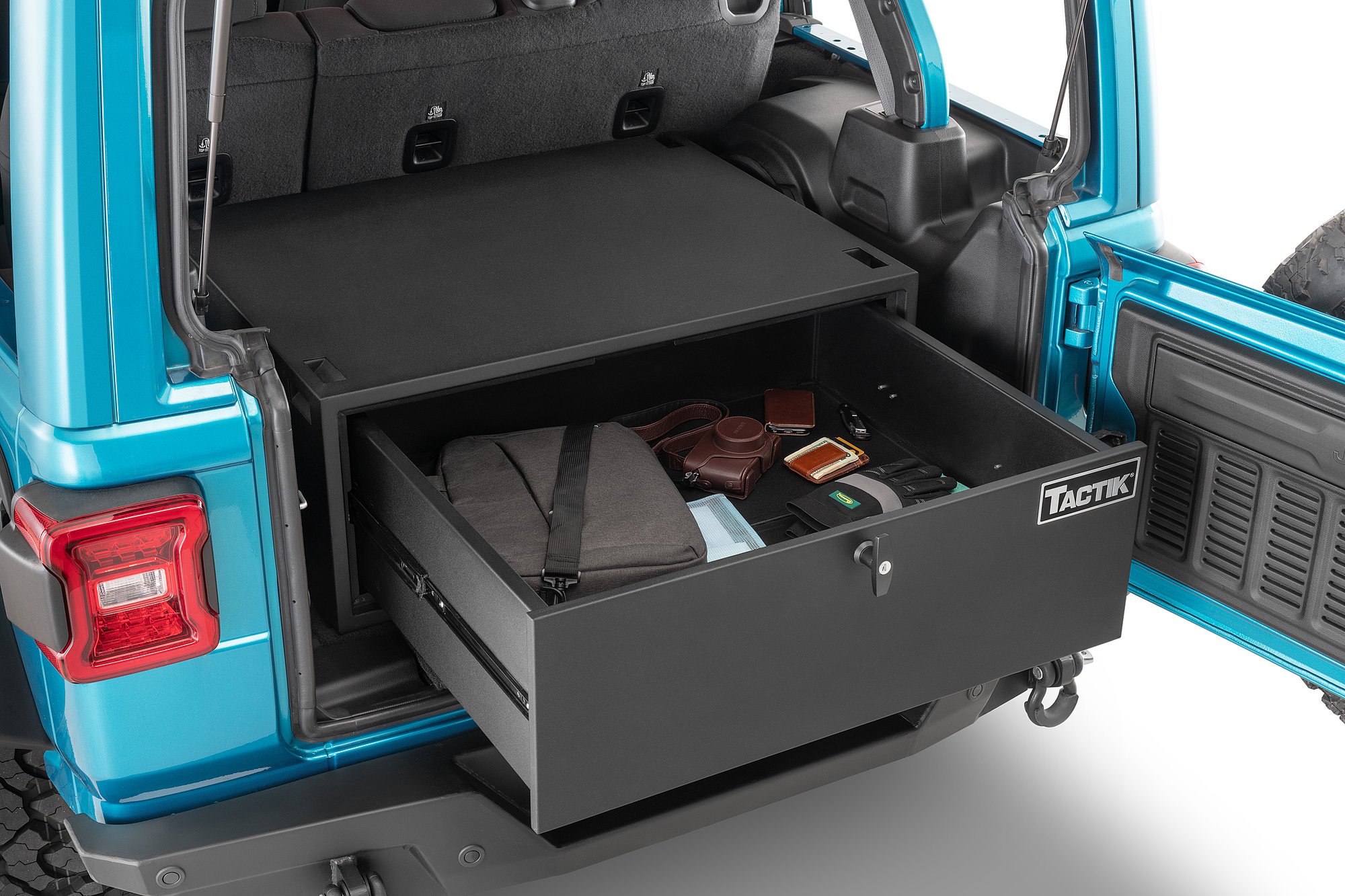 TACTIK Storage Box for 07-23 Jeep Wrangler JK & JL | Quadratec