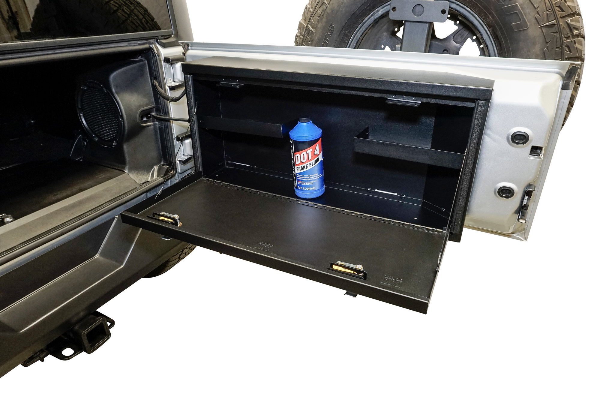 Tuffy 359-01 Tailgate Lockbox for 07-18 Jeep Wrangler JK | Quadratec