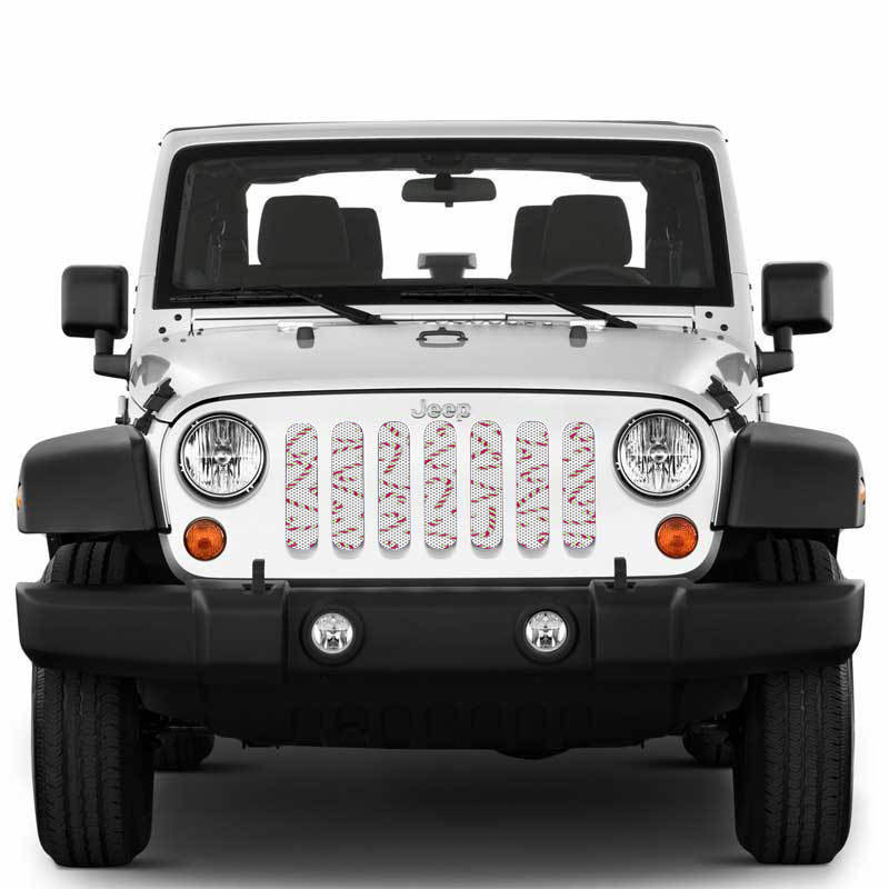Under The Sun Inserts Holiday Series Grille Insert for 07-18 Jeep Wrangler  JK | Quadratec