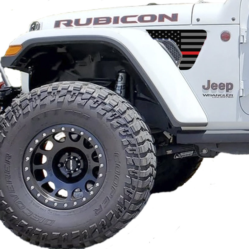 Under The Sun Inserts Side Vent Decals for 18-23 Jeep Wrangler JL &  Gladiator JT | Quadratec