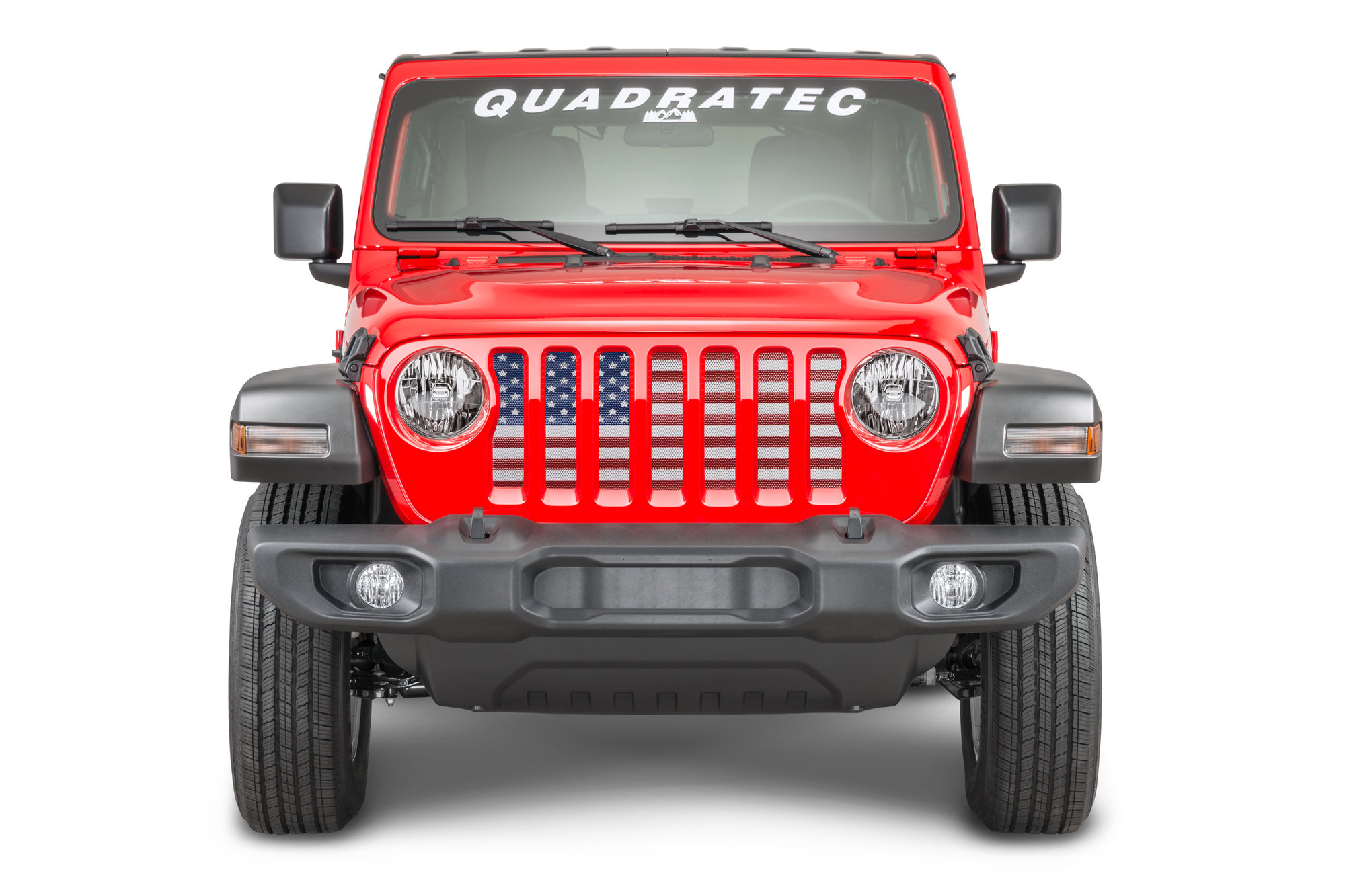 Under The Sun Inserts American Flag Series Grille Insert for 18-22 Jeep  Wrangler JL & Gladiator JT | Quadratec