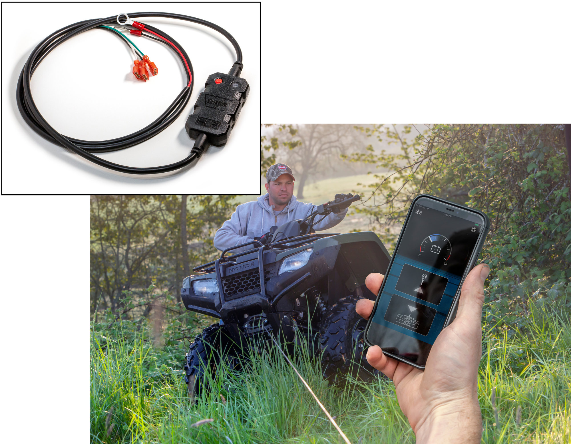 WARN HUB Wireless Receiver Smart Phone Enabled Winch Controller
