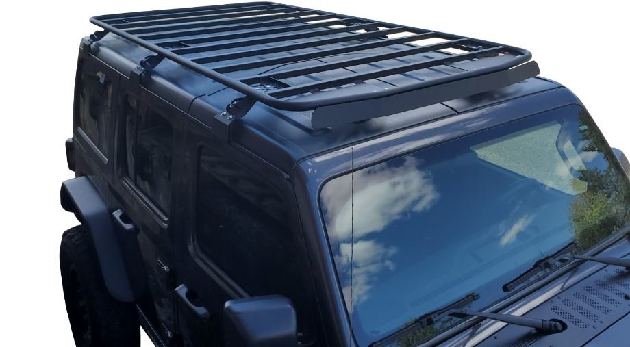 Warrior Products 10908 Extended Full Length Platform Roof Rack for 18-22 Jeep  Wrangler Unlimited JL 4-Door | Quadratec