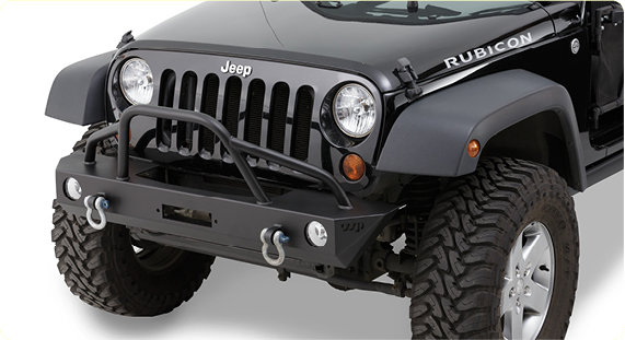 Warrior Products 59850 Mid Width Front Winch Bumper With
