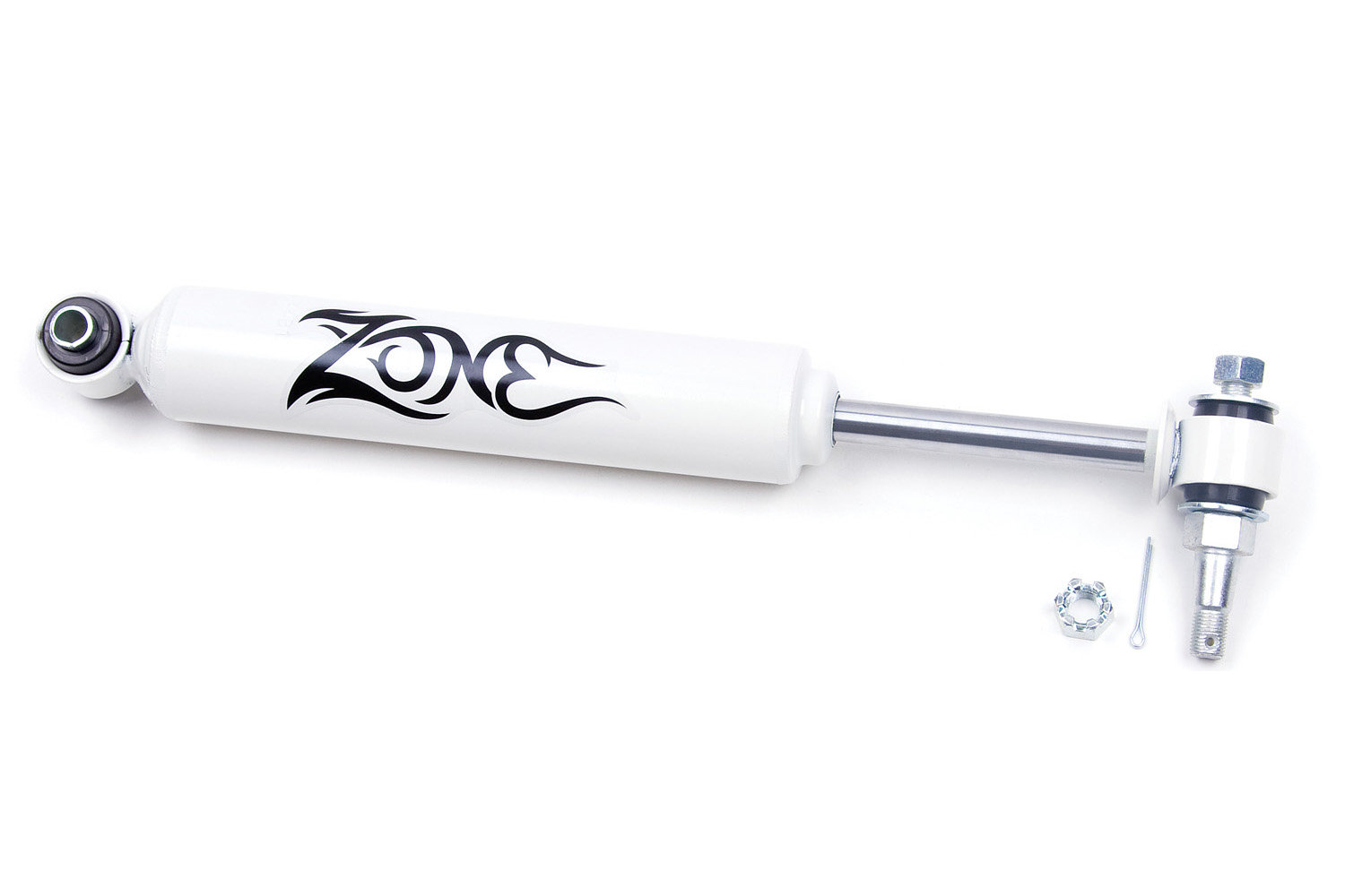 Zone Offroad Products Steering Stabilizer for 8406 Jeep Wrangler TJ and YJ, Cherokee XJ