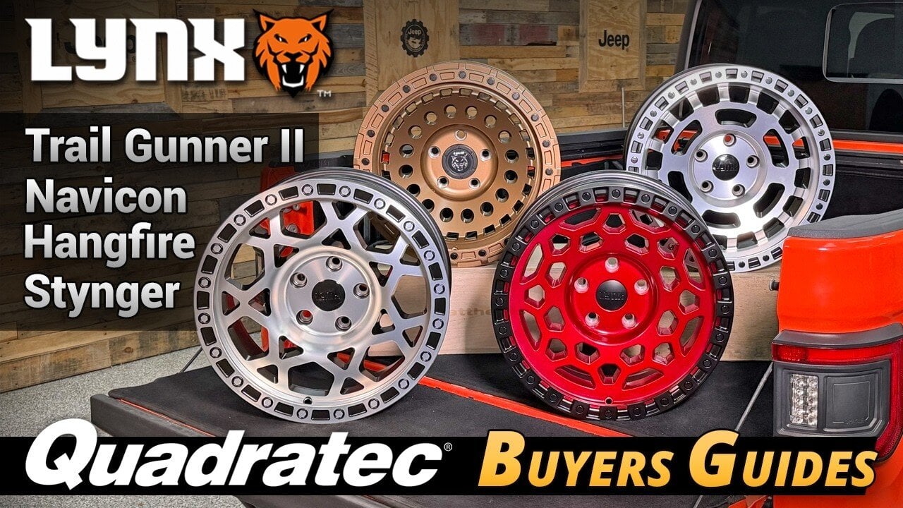 Embedded thumbnail for LYNX Jeep Wheel Buyer’s Guide | Hangfire, Stynger, Trail Gunner II &amp;amp; Navicon