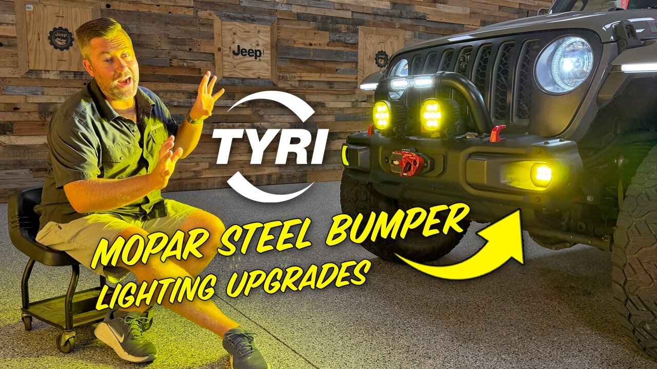 Embedded thumbnail for Transform Your Factory Jeep Bumper with TYRI LED Lights! | Full Install