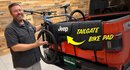 Embedded thumbnail for Ditch the Bike Rack! Jeep Licensed Gladiator Tailgate Bike Pad