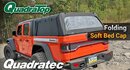 Embedded thumbnail for Upgrade your Jeep Gladiator with the QuadraTop Folding Soft Bed Cap!
