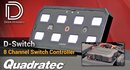 Embedded thumbnail for Diode Dynamics D-Switch 8 Channel Switch Controller w/ Backlight Control &amp;amp; App Customization