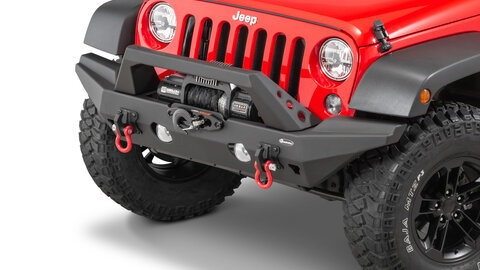 Red Wrangler on a white background
