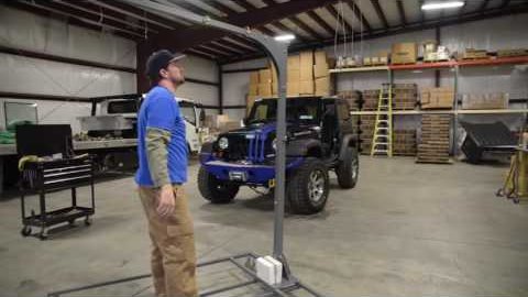 Embedded thumbnail for Hoist A Cart by Lange Originals for Jeep Wrangler JK Install