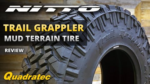Embedded thumbnail for Nitto Trail Grappler Mud Terrain Tire Review for Jeep Wrangler
