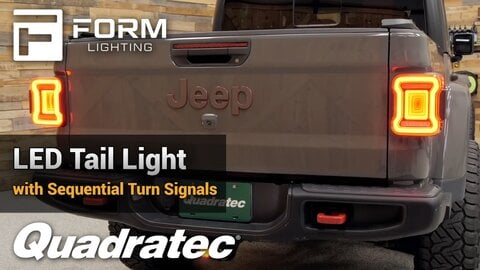 Embedded thumbnail for Next-Level Gladiator Lighting! FORM JT LED Tail Lights w/ Sequential Turns &amp;amp; Infinity Mirror