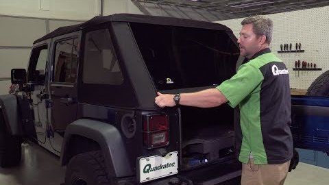 Embedded thumbnail for Bestop TrekTop NX Glide Softtop Overview for Jeep Wrangler JK &amp;amp; JKU 