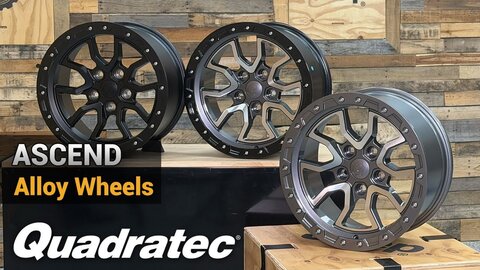 Embedded thumbnail for Quadratec Ascend Alloy Wheels Overview | Sizes, Fitment, Colors &amp;amp; Specs
