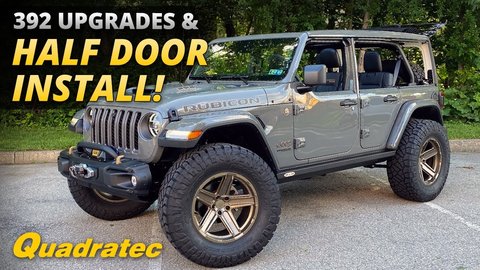 Embedded thumbnail for Jeep Wrangler Rubicon 392 Upgrades &amp;amp; Dual Door Group Half Door Install