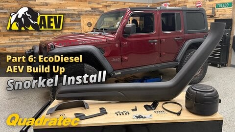 Embedded thumbnail for Think Snorkels Are Just for Water Crossings? Think Again. | Jeep JL &amp;amp; Gladiator AEV Install