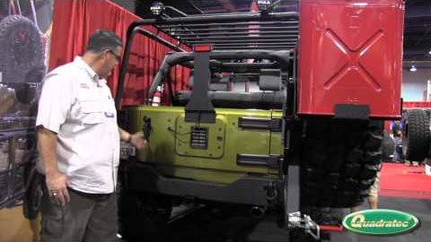 Embedded thumbnail for Body Armor 4x4 Rear High Clearance Bumper and Tire Carrier Review