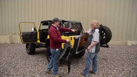 Embedded thumbnail for Trektop NX Install on a TJ 97 06 Jeep Wrangler