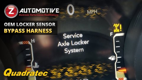 Embedded thumbnail for Z Automotive OEM Locker Sensor Bypass Harness for Jeep Wrangler &amp;amp; Gladiator Rubicon