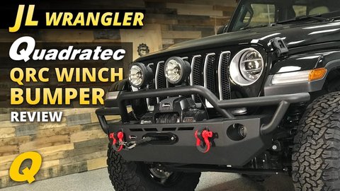 Embedded thumbnail for Quadratec QRC Front Winch Bumper Review for Jeep Wrangler JL &amp;amp; Jeep Gladiator JT