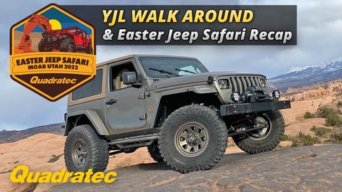 Embedded thumbnail for The Quadratec YJL Got a 4.7L Stroked In-line 6 and YJ Interior + Easter Jeep Safari 2022 Recap