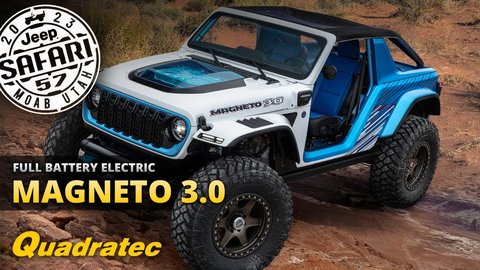 Embedded thumbnail for Jeep Wrangler Magneto 3.0 | Battery Electric Vehicle (BEV) Concept | 57th Easter Jeep Safari 2023