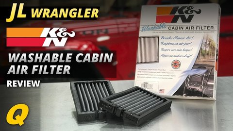 Embedded thumbnail for K&N Cabin Air Filter Review for Jeep Wrangler JL and Jeep Gladiator JT