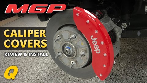 Embedded thumbnail for MGP Brake Caliper Covers for Jeep Install & Review
