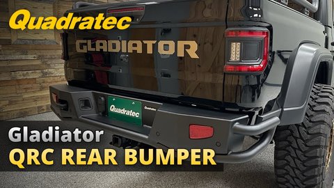 Embedded thumbnail for Quadratec QRC Rear Bumper Install &amp;amp; Review for Jeep Gladiator JT