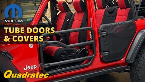 Embedded thumbnail for Mopar Tube Doors &amp;amp; Tube Door Covers for Jeep Wrangler JL &amp;amp; Gladiator JT