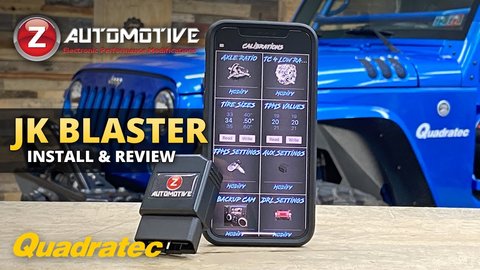 Embedded thumbnail for Z Automotive JK Blaster Programmer Install &amp;amp; Demo for 07-18 Jeep Wrangler JK
