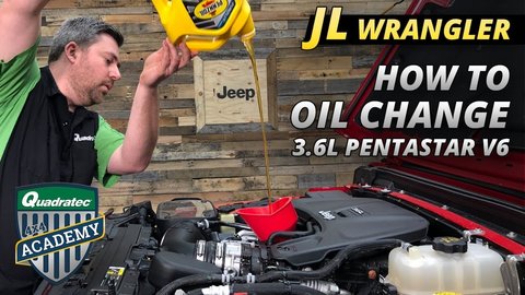 Embedded thumbnail for How to Change the Oil in your Jeep Wrangler JL with a 3.6L Pentastar V6
