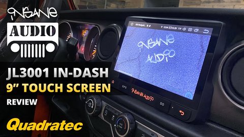 Embedded thumbnail for Insane Audio JL30019-inch In-Dash Touch Screen Navigation System for Jeep Wrangler JL &amp;amp; Gladiator JT