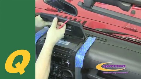 Embedded thumbnail for Daystar Upper Dash Panel for 2007-2010 Jeep Wrangler JK Install