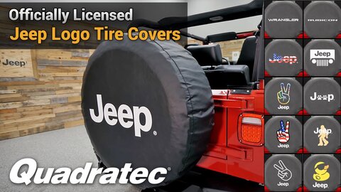 Embedded thumbnail for Protect your Wrangler&amp;#039;s Spare Tire from UV Damage with a Jeep Licensed Tire Cover