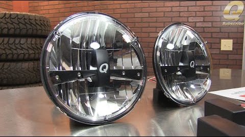 Embedded thumbnail for Quadratec LED Headlights for Jeep Wrangler 